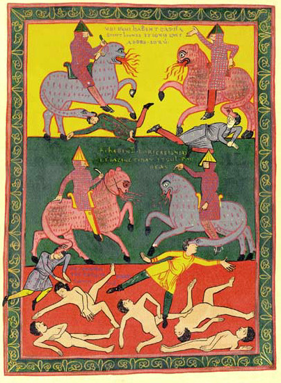 ApocalypseStSeverFol148vHorsesWithHeadsOfLions2